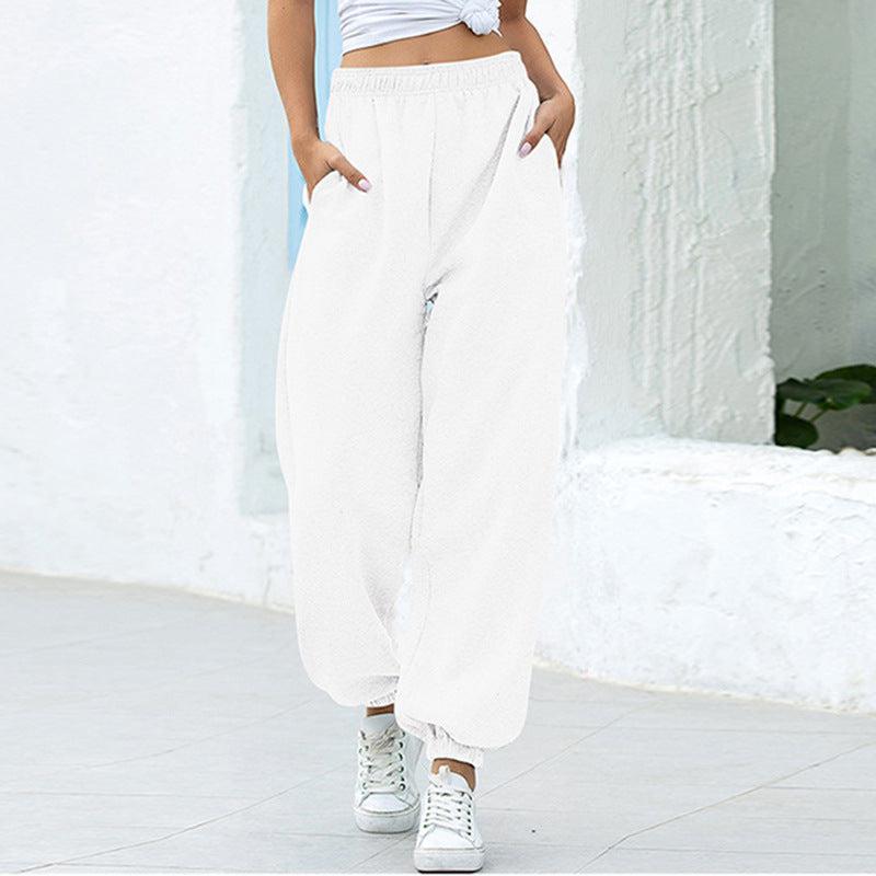 Cheky - High waist casual track pants