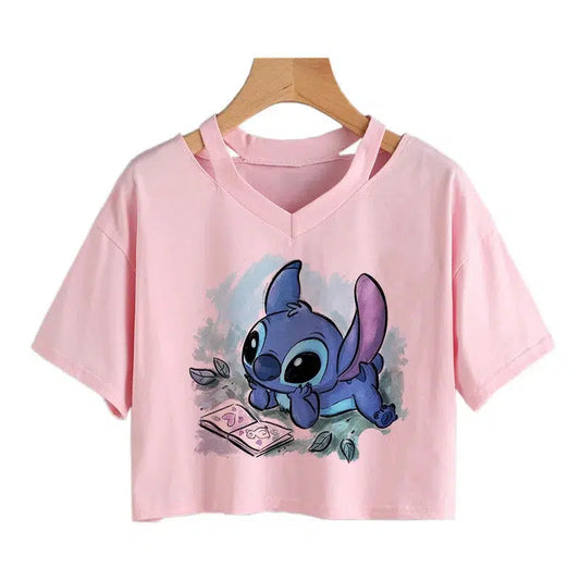 Cheky - Funny Stitch Cartoon Top