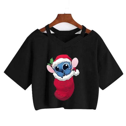 Cheky - Lilo & Stitch Crop Top