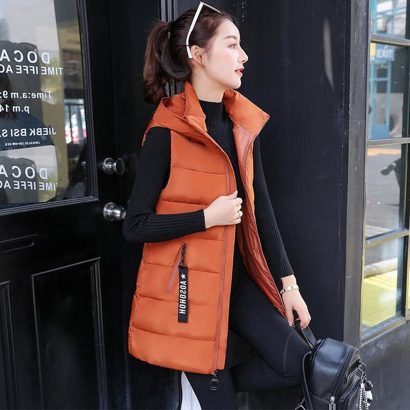 Cheky - Autumn Winter Vest Down Cotton Jacket Jacket Lady