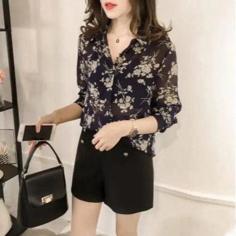 Cheky - Cover Belly Loose And Thin Bottoming Shirt Shirt