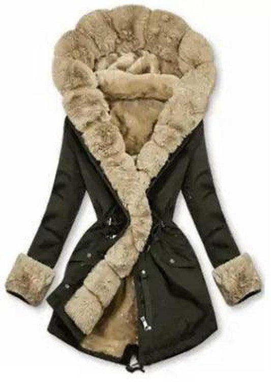 Cheky - European And American Autumn And Winter Women's Warm Fur