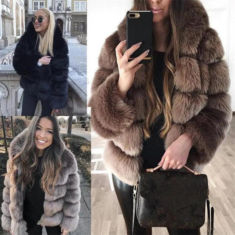 Cheky - Faux fur jacket