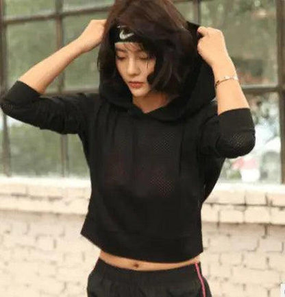 Cheky - Fitness Yoga Tops Quick-drying long-sleeved T-shirts Sports