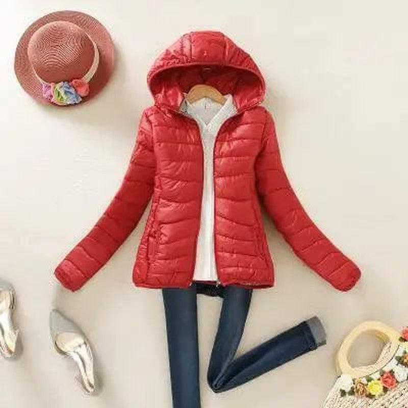 Cheky - Winter coat with padded cotton hood