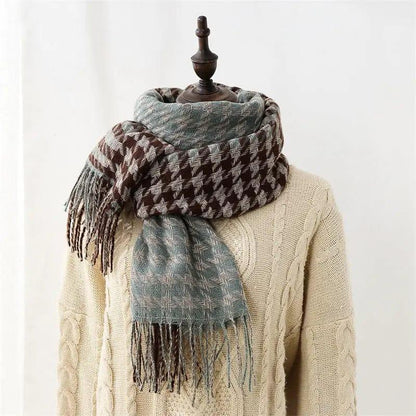 Cheky - New Style Cashmere Scarf With Thickened Shawl