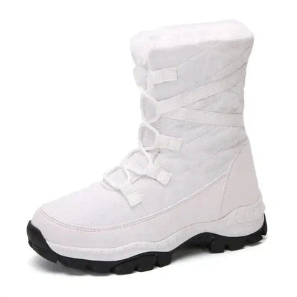 Cheky - Thick Plush Plus Velvet Warm Women Snow Boots